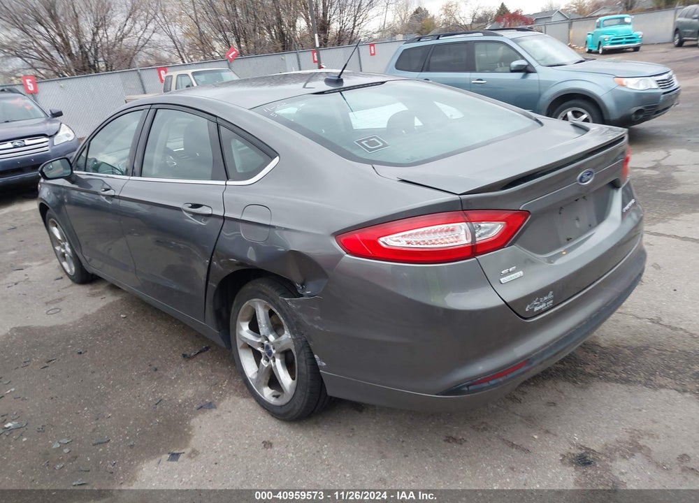 2014 FORD FUSION SE VIN: 3FA6P0HD5ER163785