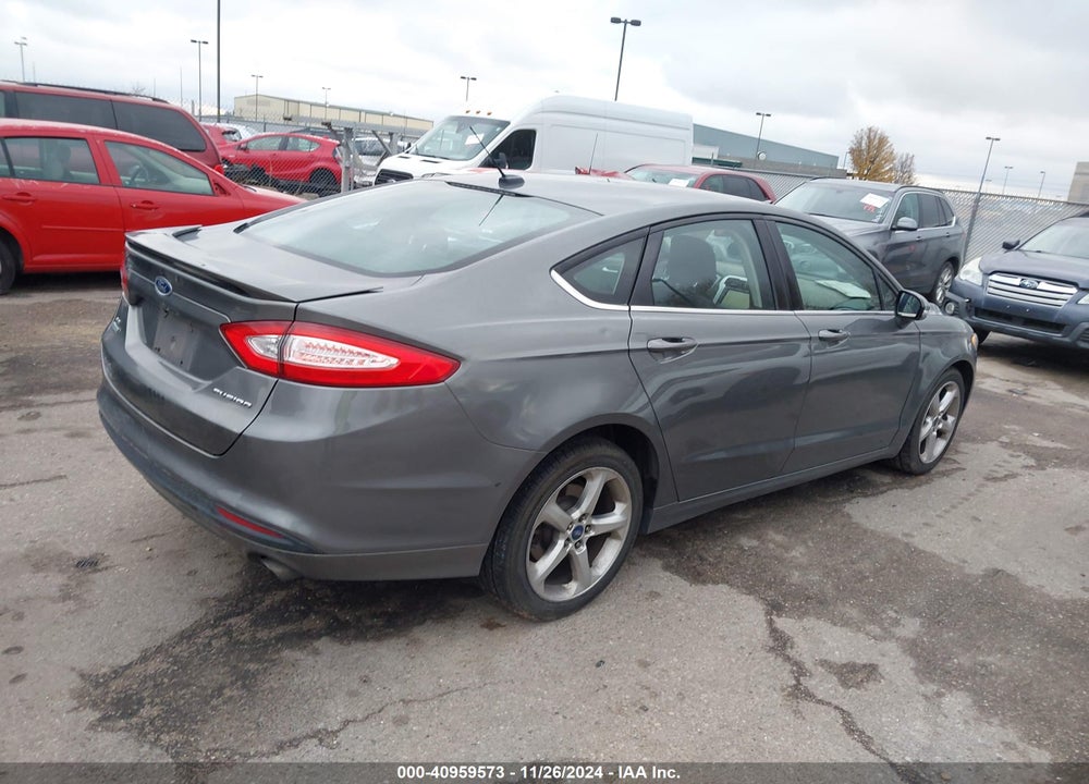 2014 FORD FUSION SE VIN: 3FA6P0HD5ER163785