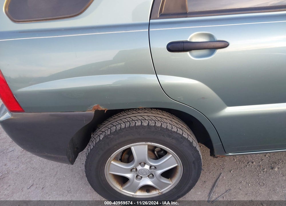2007 KIA SPORTAGE LX VIN: KNDJF724977432759