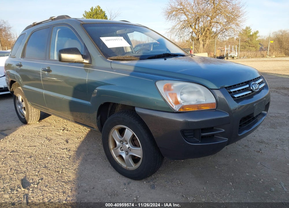 2007 KIA SPORTAGE LX VIN: KNDJF724977432759
