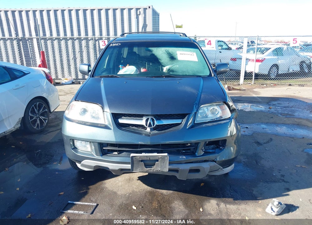 2005 ACURA MDX VIN: 2HNYD18875H516036
