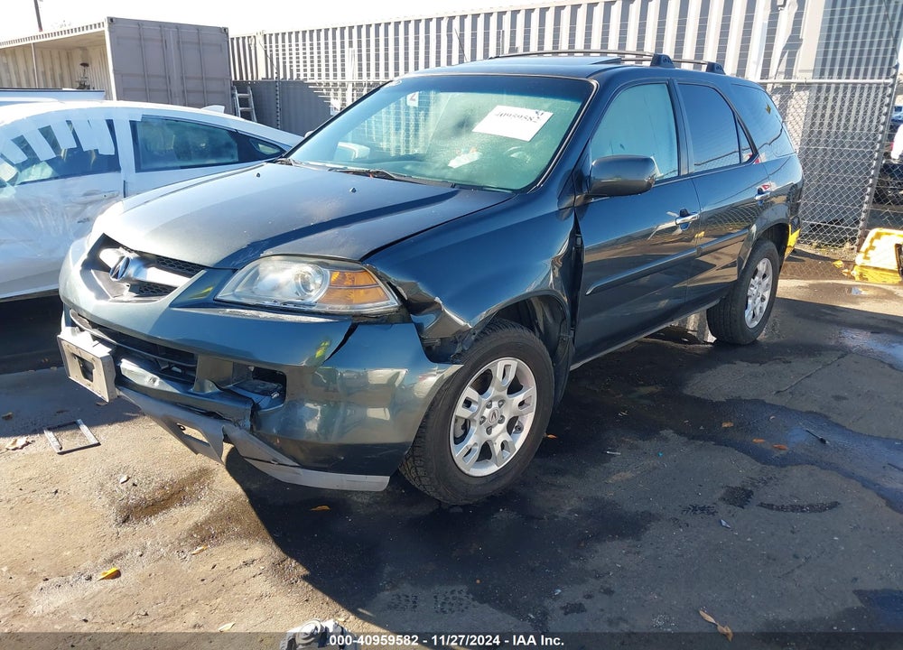 2005 ACURA MDX VIN: 2HNYD18875H516036