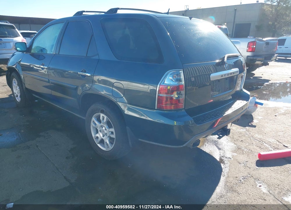 2005 ACURA MDX VIN: 2HNYD18875H516036