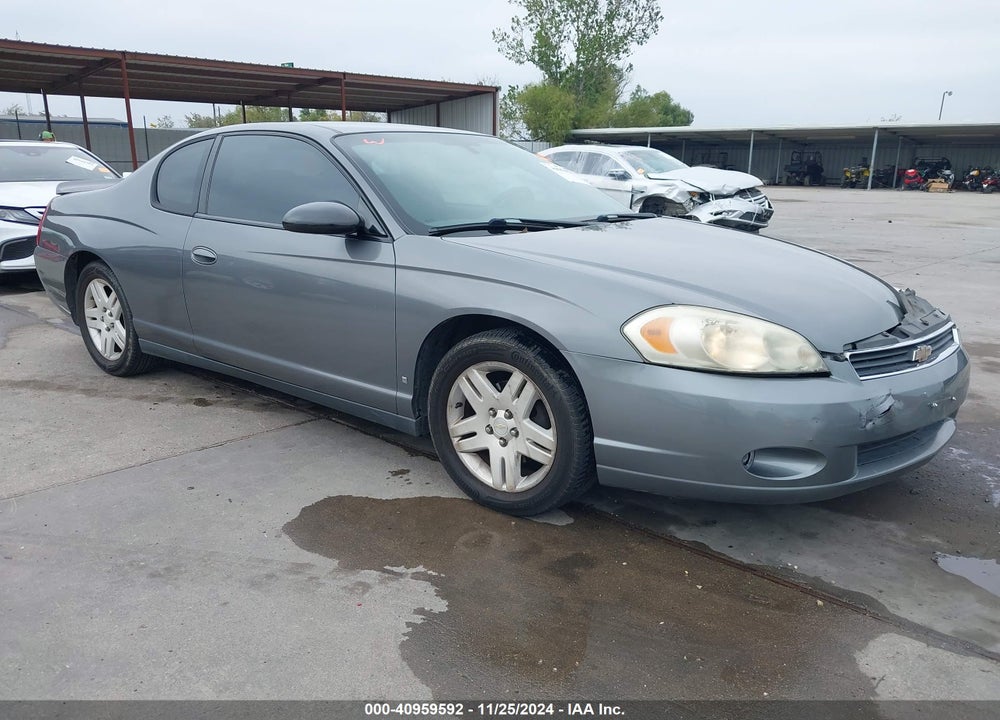 2006 CHEVROLET MONTE CARLO LT VIN: 2G1WK151969203942