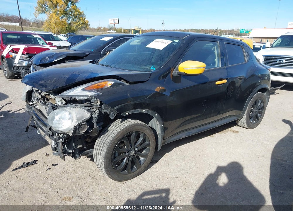 2016 NISSAN JUKE SV VIN: JN8AF5MR4GT609162