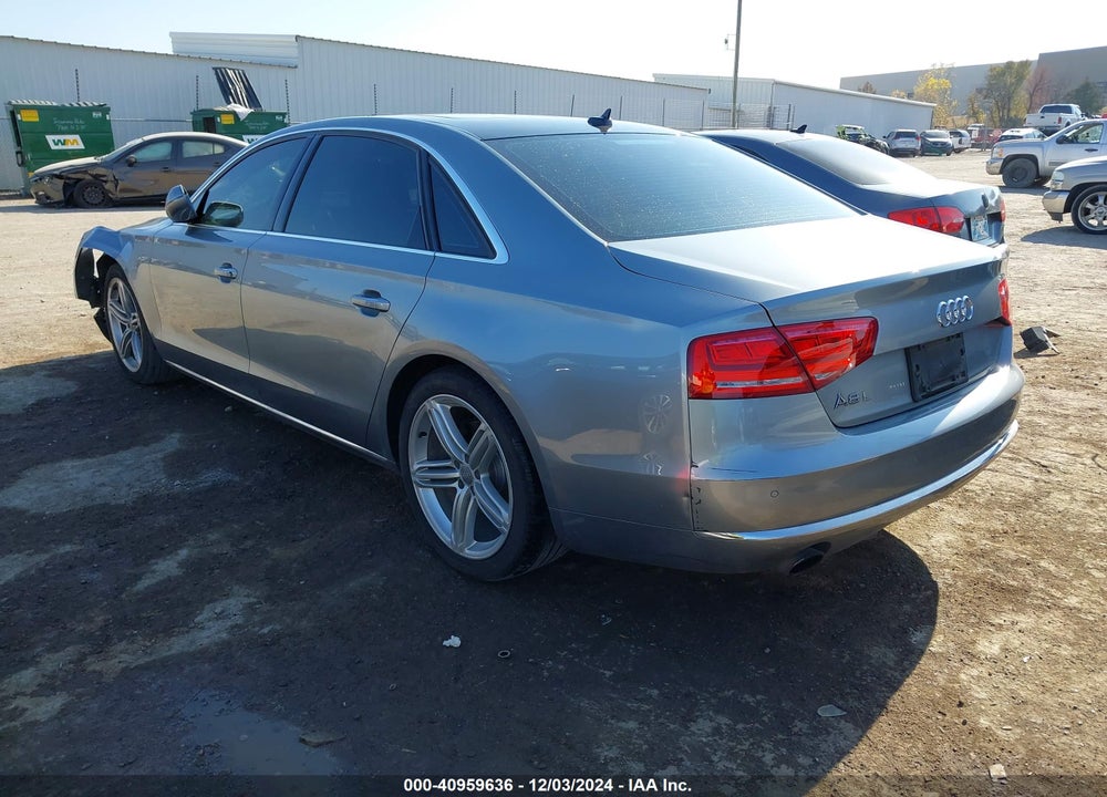 2013 AUDI A8 L 3.0T VIN: WAURGAFD3DN004164