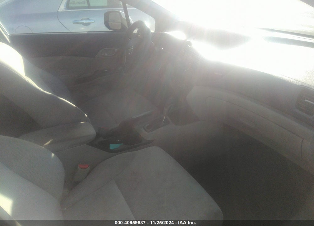 2012 HONDA CIVIC LX VIN: 19XFB2F50CE037564