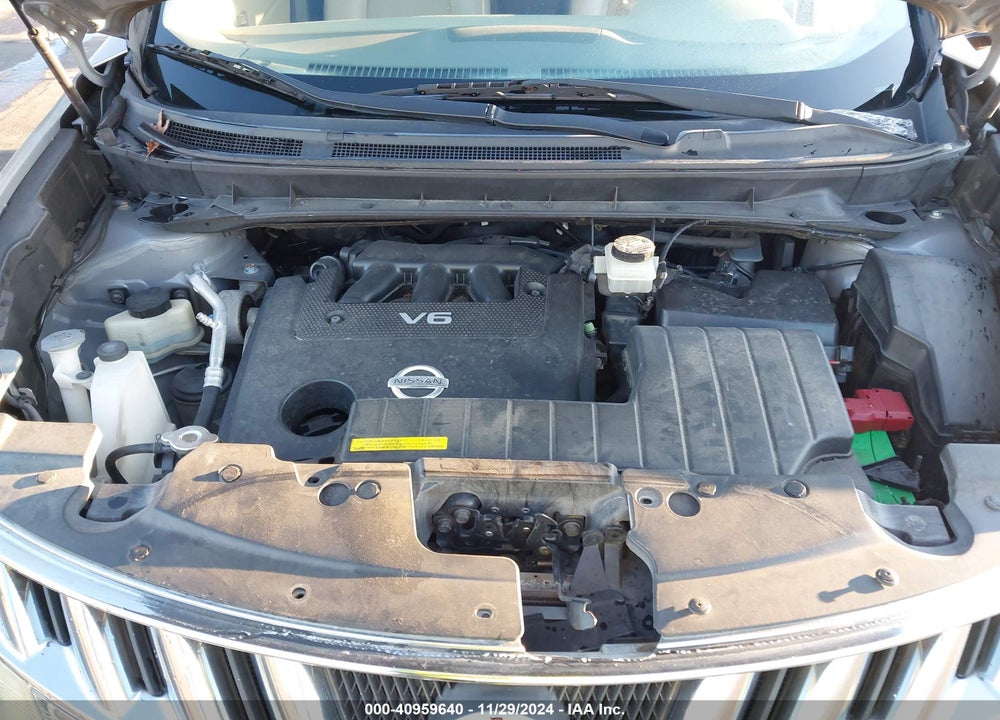 2009 NISSAN MURANO SL VIN: JN8AZ18U19W029318