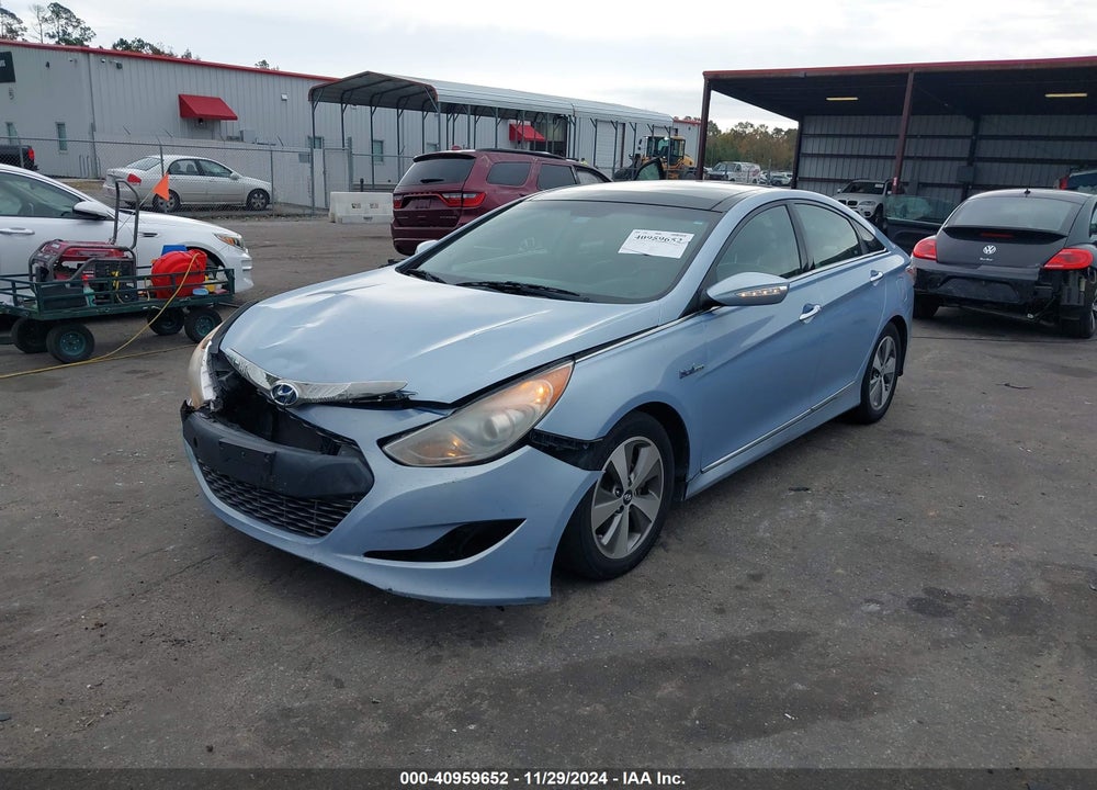 2011 HYUNDAI SONATA HYBRID VIN: KMHEC4A4XBA006810