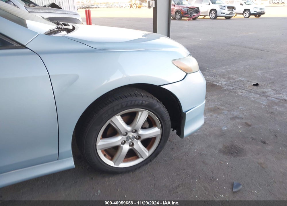 2007 TOYOTA CAMRY SE VIN: 4T1BE46K97U657467