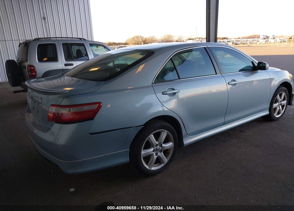 2007 TOYOTA CAMRY SE VIN: 4T1BE46K97U657467