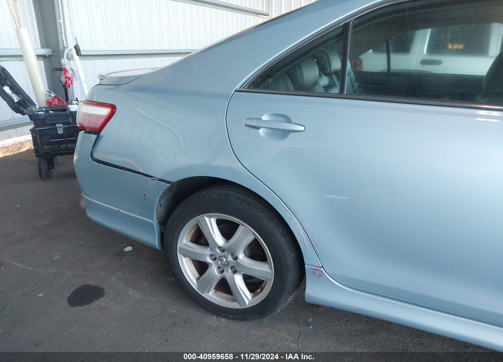 2007 TOYOTA CAMRY SE VIN: 4T1BE46K97U657467