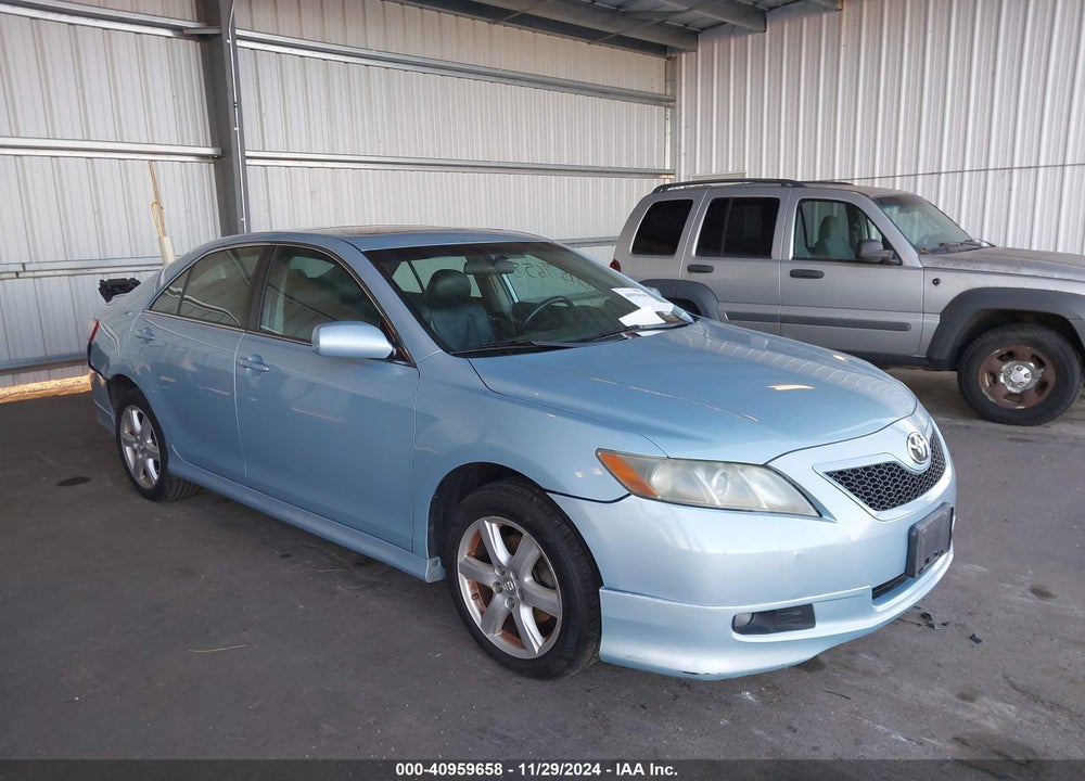 2007 TOYOTA CAMRY SE VIN: 4T1BE46K97U657467