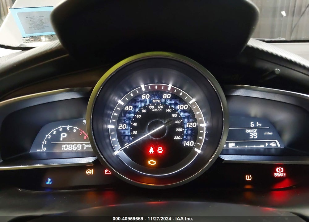 2016 SCION IA VIN: 3MYDLBZV0GY102516