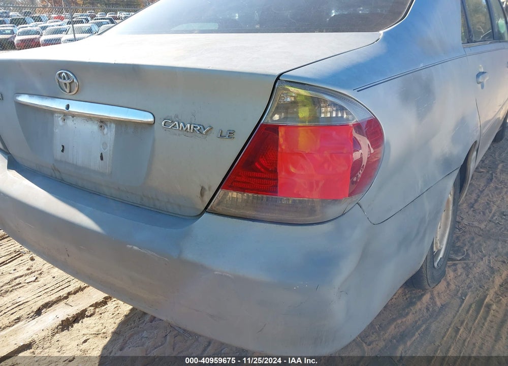 2005 TOYOTA CAMRY LE VIN: 4T1BE32KX5U984909