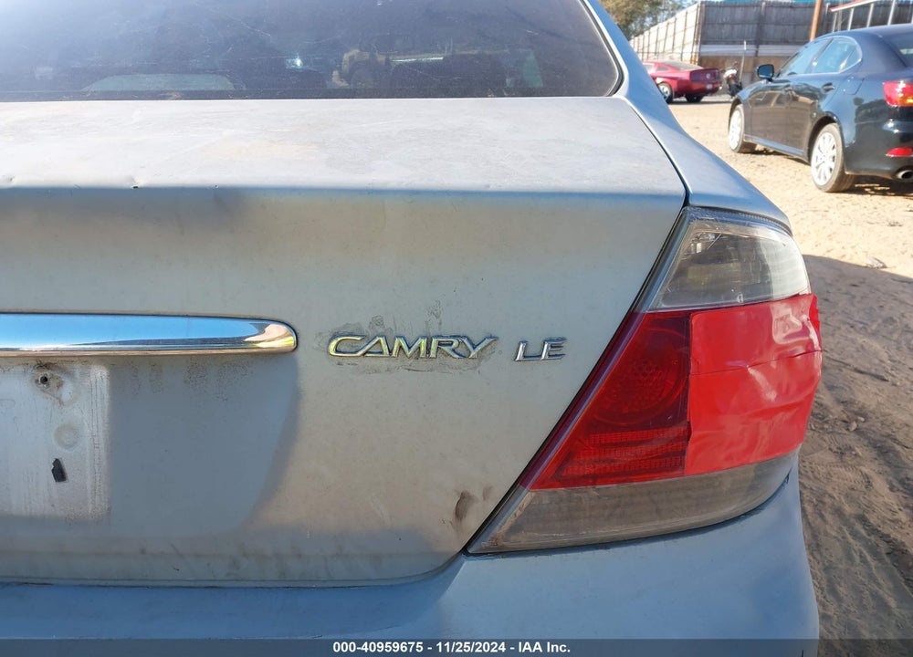 2005 TOYOTA CAMRY LE VIN: 4T1BE32KX5U984909