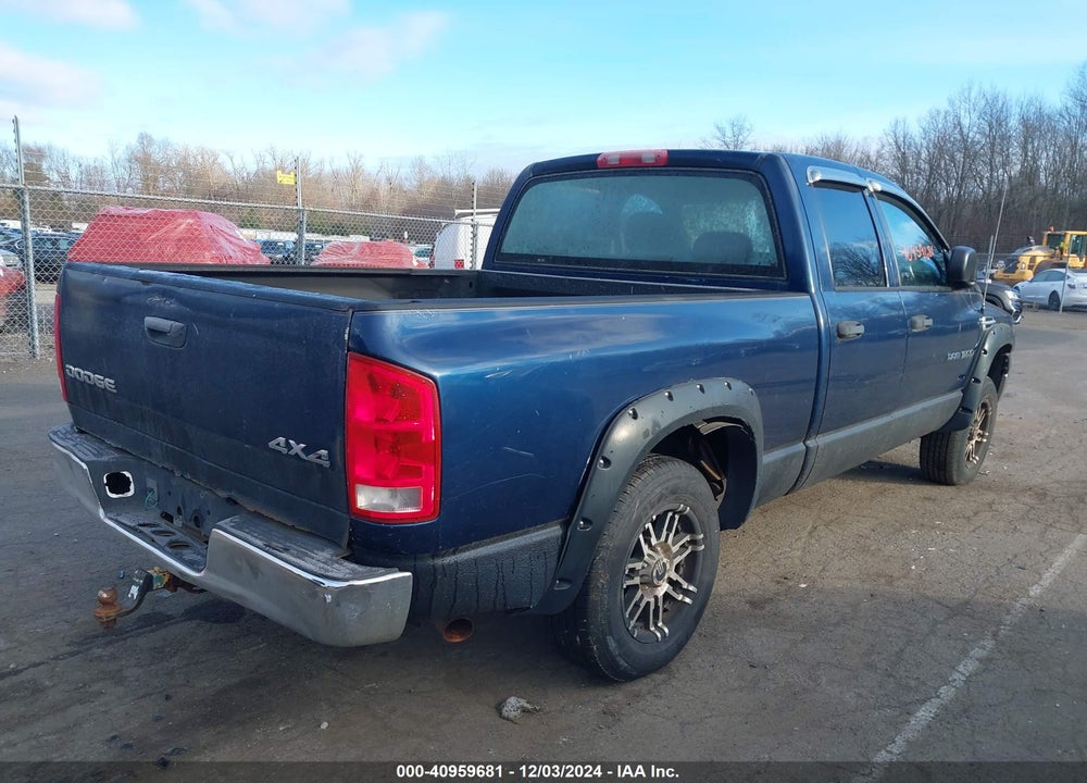 2004 DODGE RAM 1500 SLT/LARAMIE VIN: 1D7HU18D14J244878