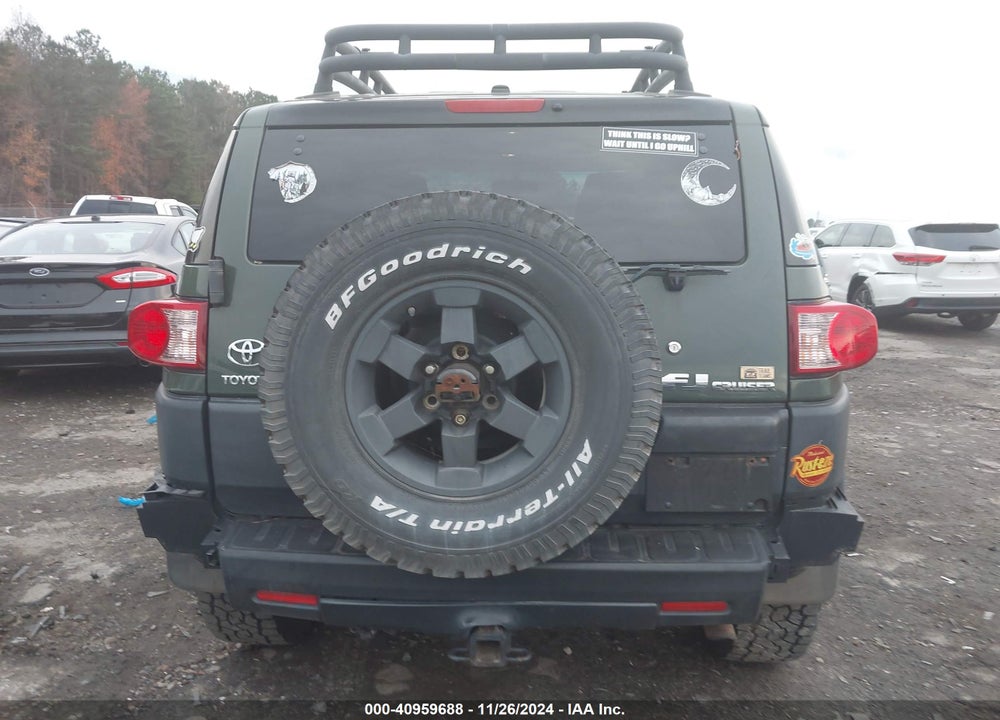 2011 TOYOTA FJ CRUISER VIN: JTEBU4BF9BK114345