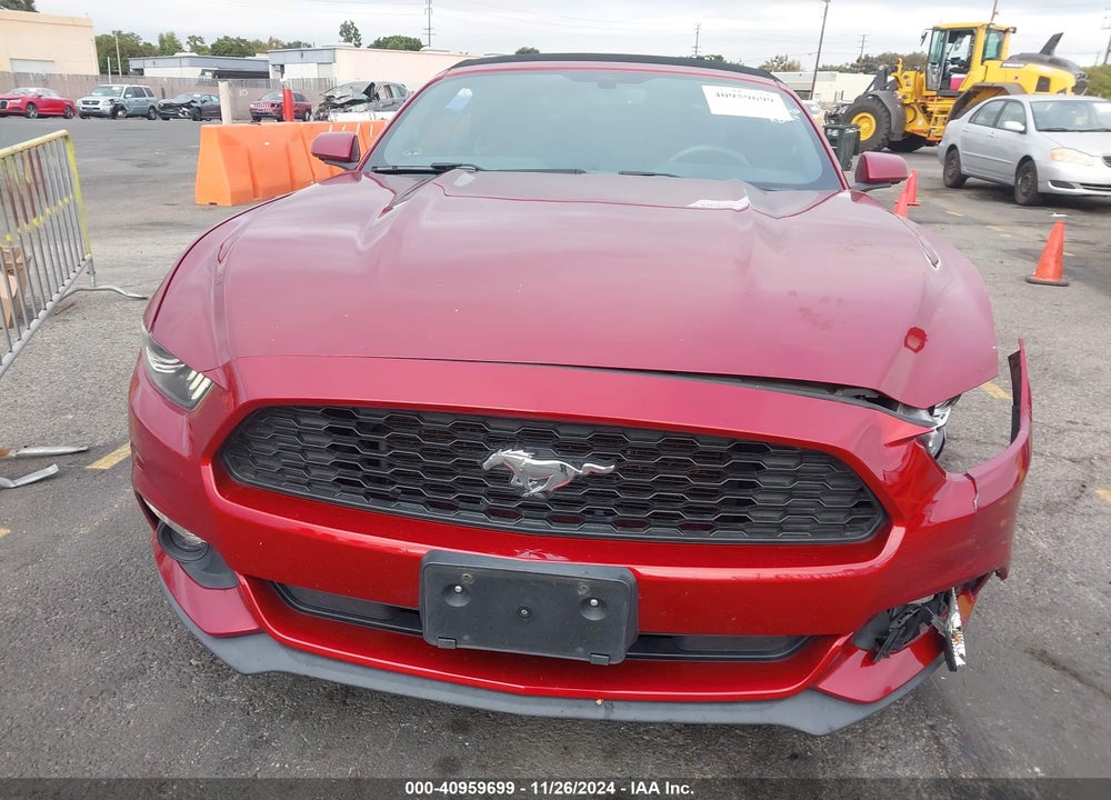 2016 FORD MUSTANG V6 VIN: 1FATP8EM9G5329639