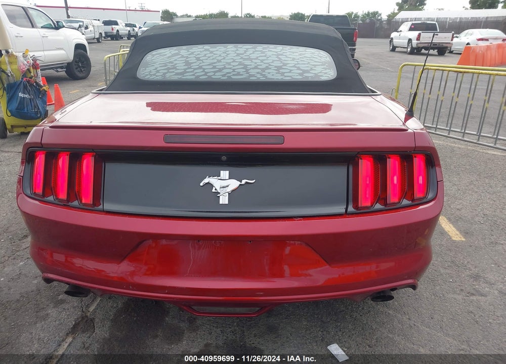 2016 FORD MUSTANG V6 VIN: 1FATP8EM9G5329639