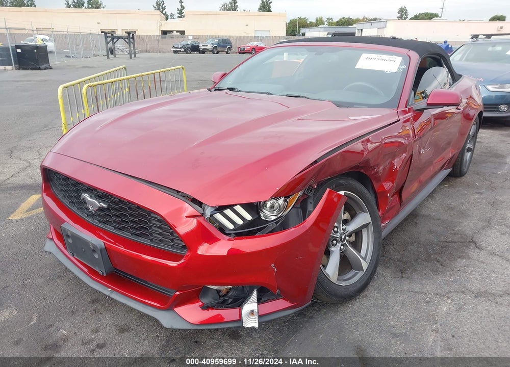 2016 FORD MUSTANG V6 VIN: 1FATP8EM9G5329639