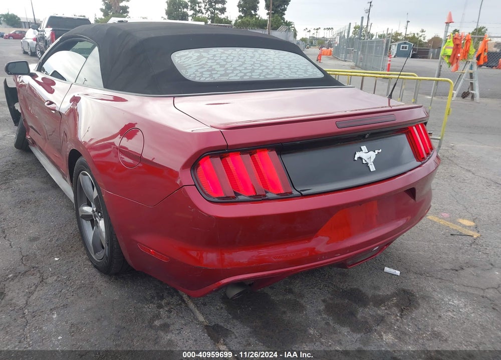 2016 FORD MUSTANG V6 VIN: 1FATP8EM9G5329639