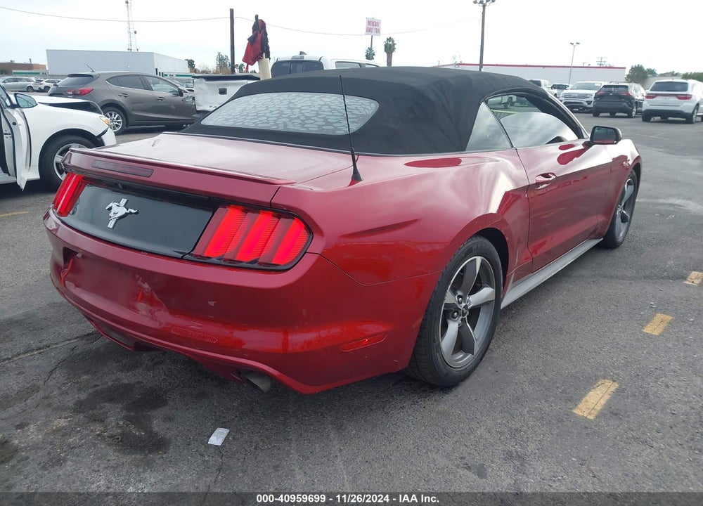2016 FORD MUSTANG V6 VIN: 1FATP8EM9G5329639