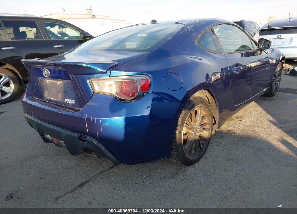 2013 TOYOTA SCION FR-S VIN: JF1ZNAA17D1724778
