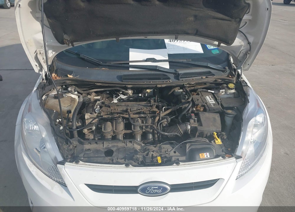 2012 FORD FIESTA SE VIN: 3FADP4EJ8CM221908