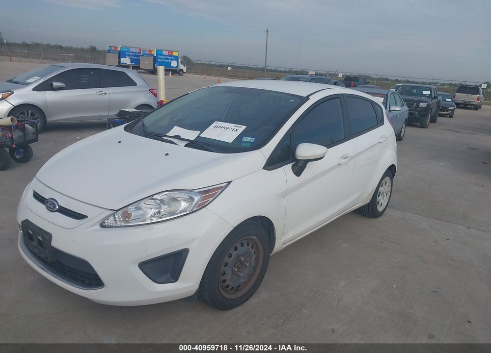 2012 FORD FIESTA SE VIN: 3FADP4EJ8CM221908