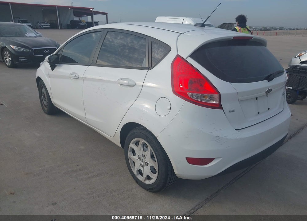 2012 FORD FIESTA SE VIN: 3FADP4EJ8CM221908