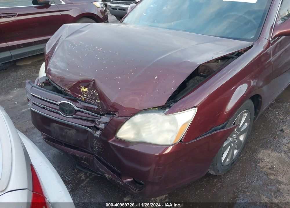2006 TOYOTA AVALON TOURING VIN: 4T1BK36B06U161233