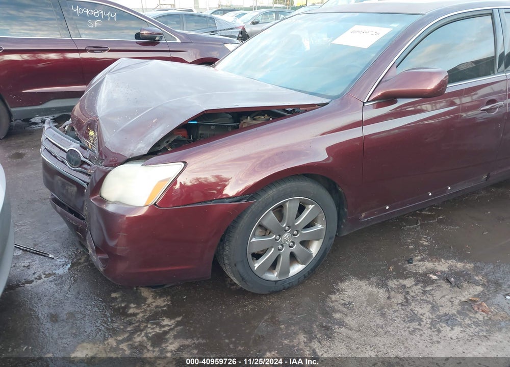 2006 TOYOTA AVALON TOURING VIN: 4T1BK36B06U161233