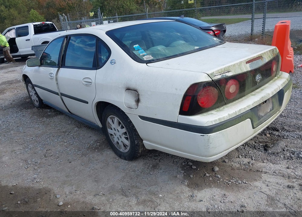 2005 CHEVROLET IMPALA VIN: 2G1WF52E459119402