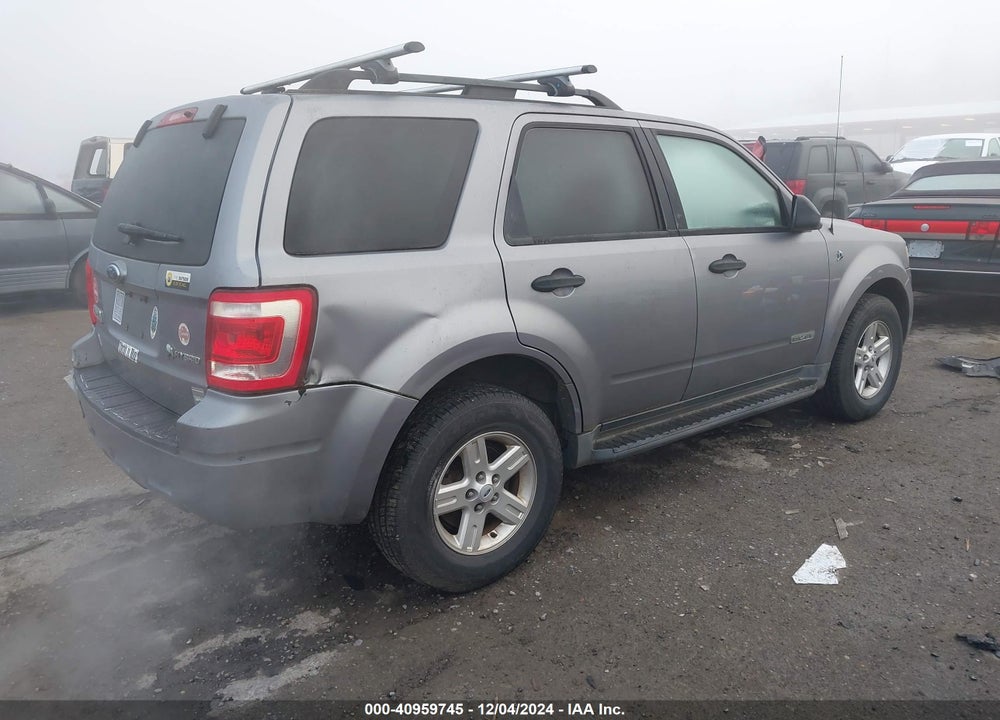 2008 FORD ESCAPE HYBRID VIN: 1FMCU59H78KE68701