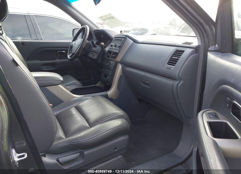 2007 HONDA PILOT EX-L VIN: 2HKYF18607H533298
