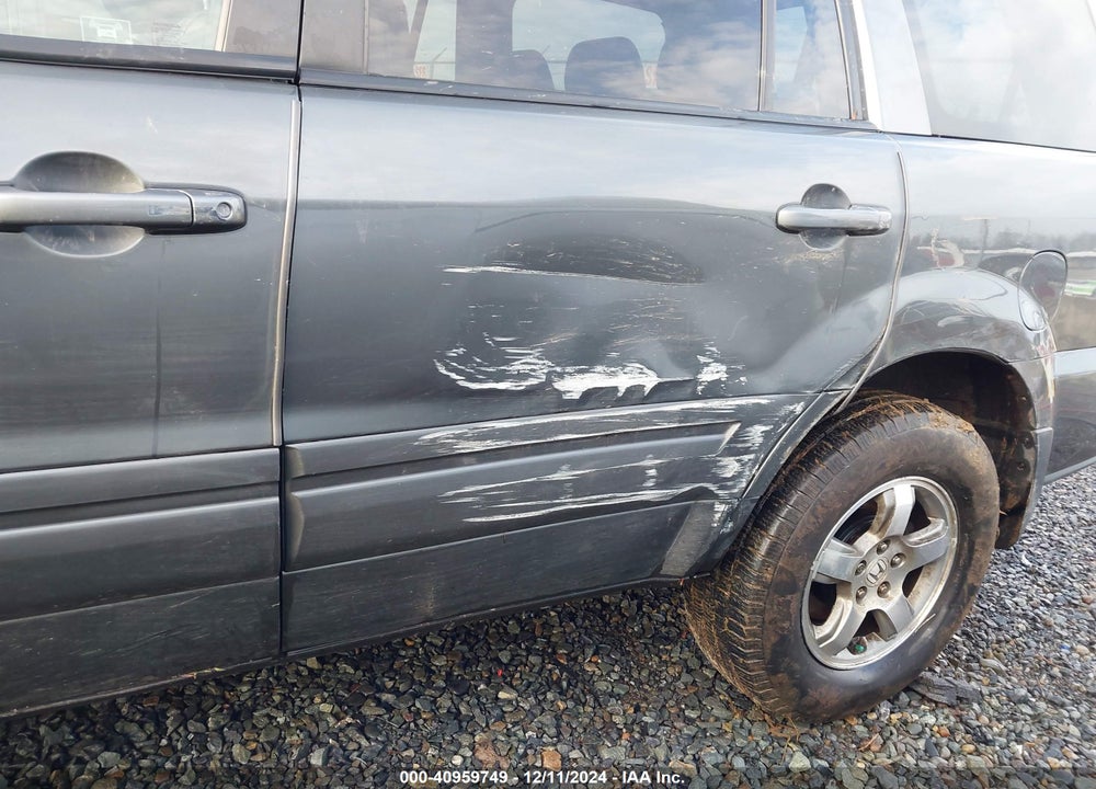 2007 HONDA PILOT EX-L VIN: 2HKYF18607H533298