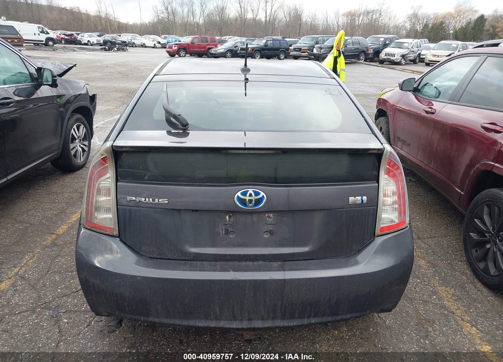 2012 TOYOTA PRIUS FOUR VIN: JTDKN3DU6C1526379