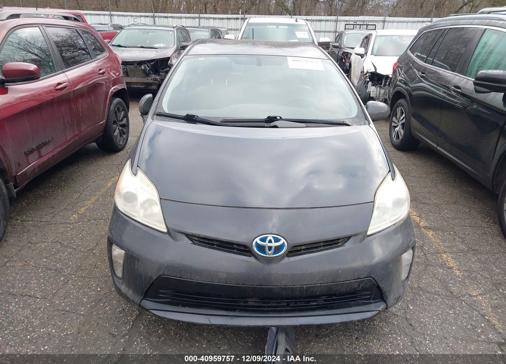 2012 TOYOTA PRIUS FOUR VIN: JTDKN3DU6C1526379