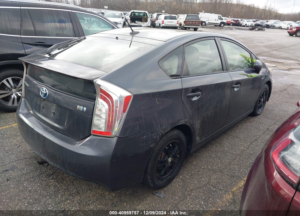 2012 TOYOTA PRIUS FOUR VIN: JTDKN3DU6C1526379