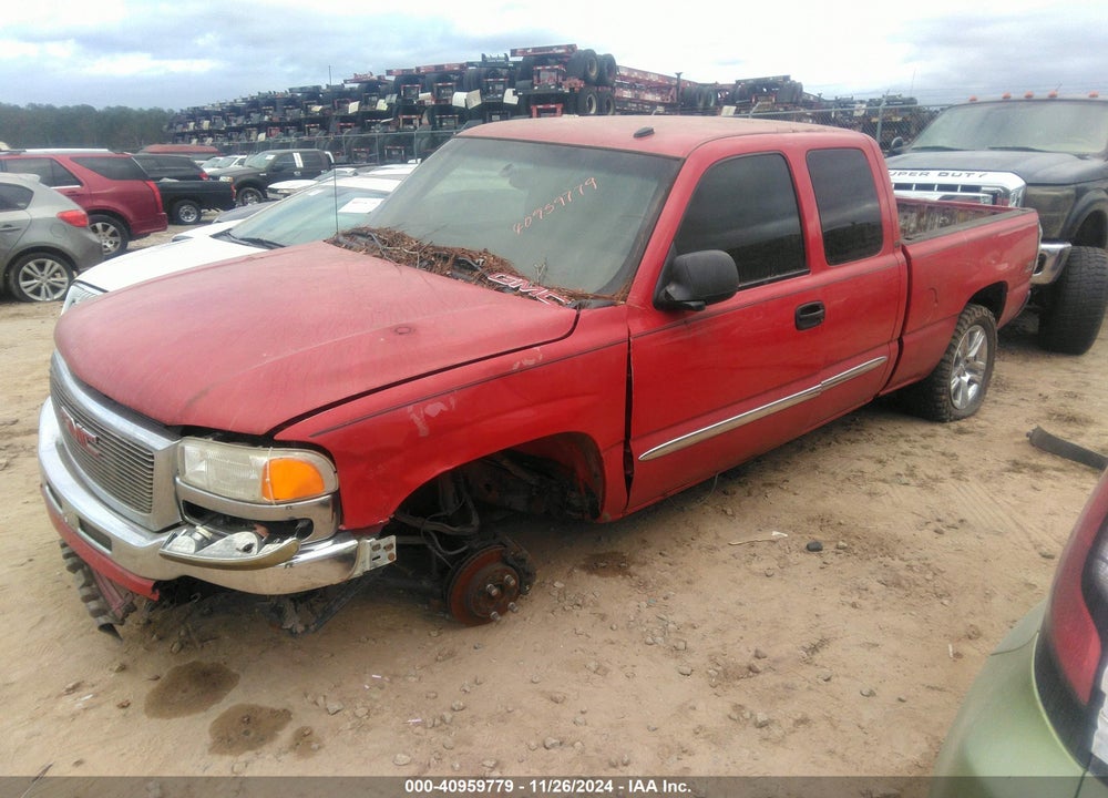 2003 GMC SIERRA 1500 SLT VIN: 1GTEK19T63E195841