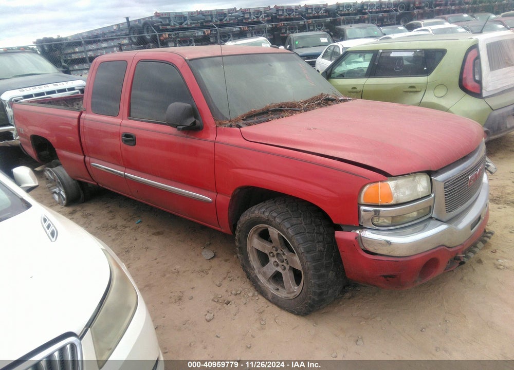 2003 GMC SIERRA 1500 SLT VIN: 1GTEK19T63E195841
