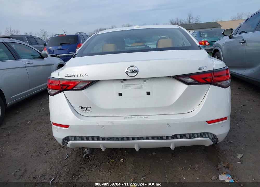 2022 NISSAN SENTRA VIN: 3N1AB8CV9NY284801