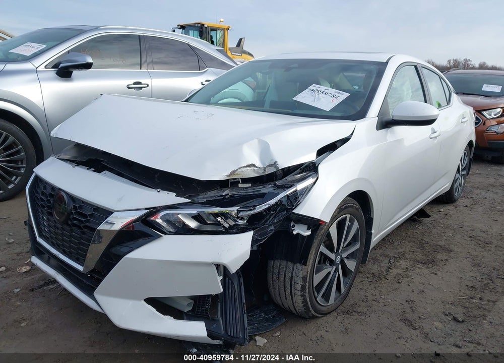 2022 NISSAN SENTRA VIN: 3N1AB8CV9NY284801