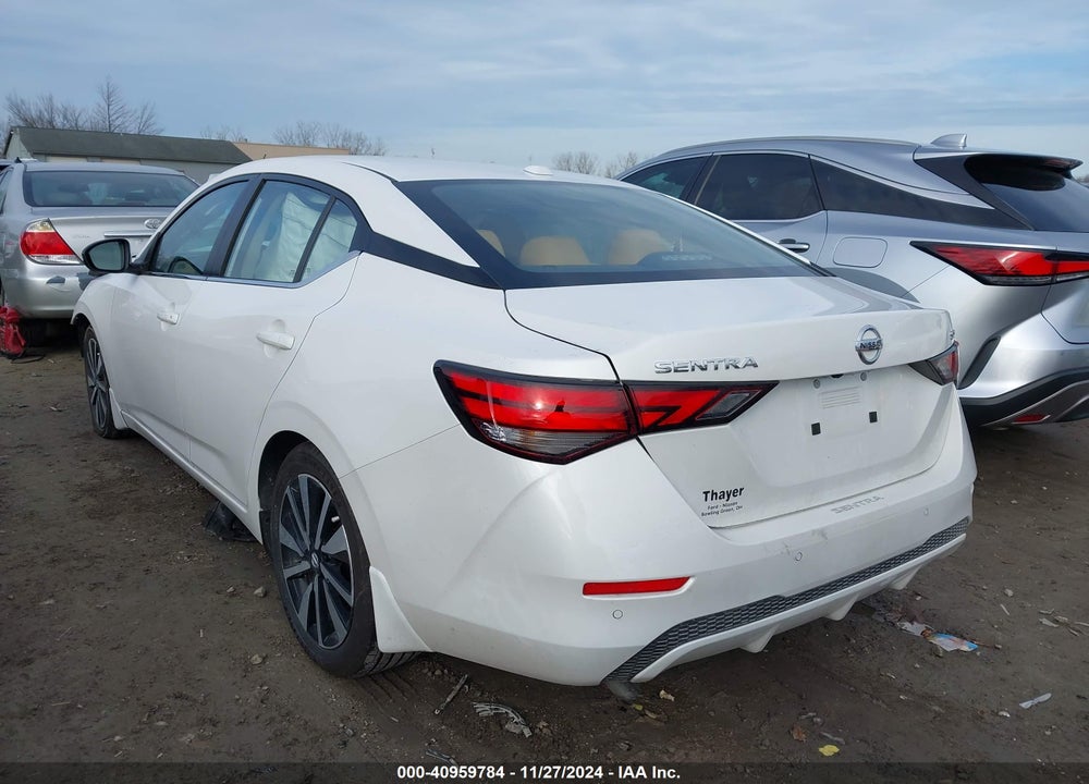 2022 NISSAN SENTRA VIN: 3N1AB8CV9NY284801