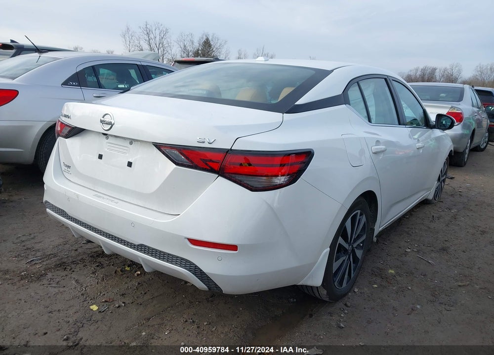 2022 NISSAN SENTRA VIN: 3N1AB8CV9NY284801