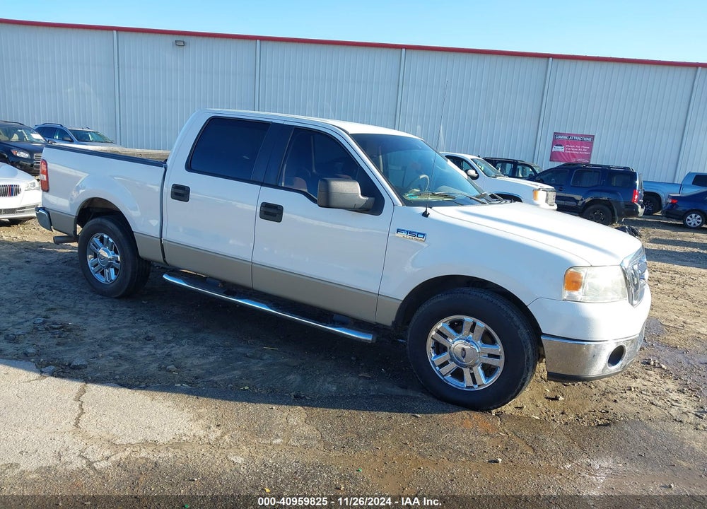 2008 FORD F-150 LARIAT/XLT VIN: 1FTPW12V38FB00789