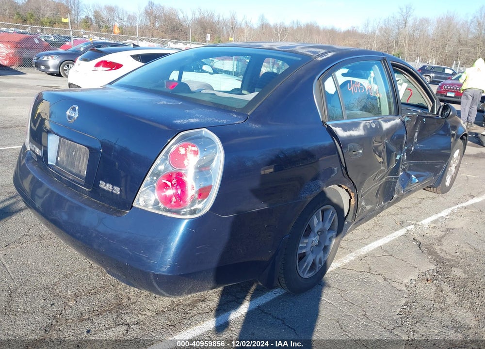 2005 NISSAN ALTIMA 2.5 S VIN: 1N4AL11D35N429152