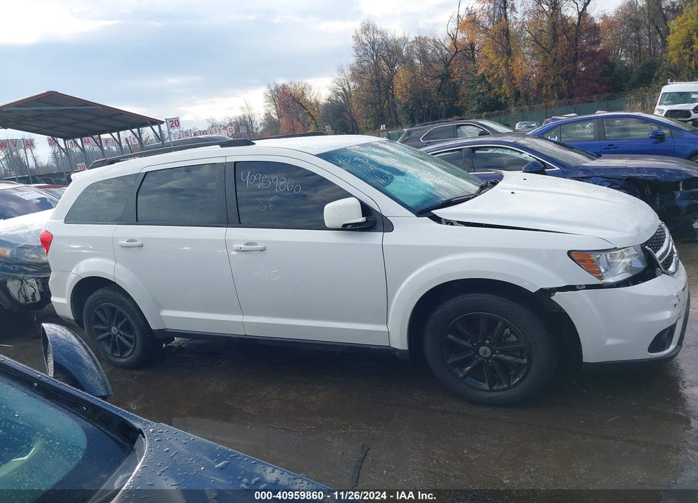 2019 DODGE JOURNEY SE VIN: 3C4PDCBB0KT833578