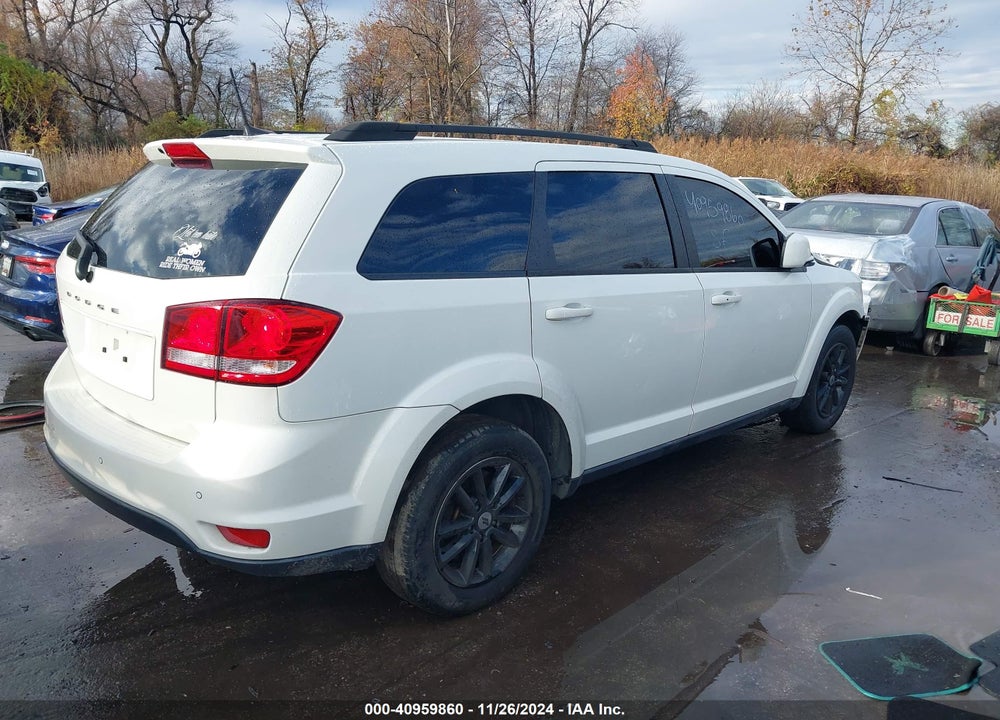 2019 DODGE JOURNEY SE VIN: 3C4PDCBB0KT833578